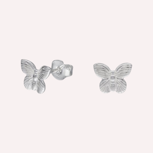 Aros Mariposa - Plata 925