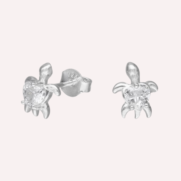 Aros tortuga - Plata 925