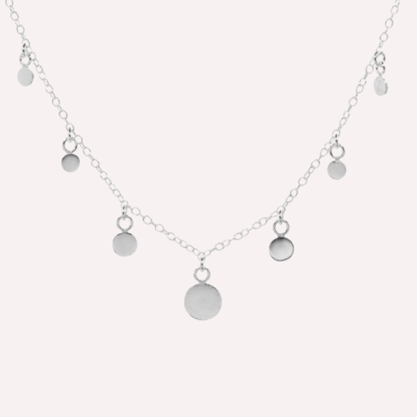 Collar Moneditas - Plata 925