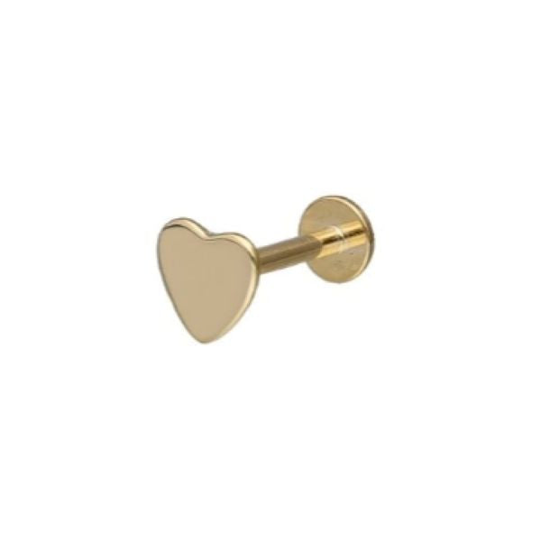 Piercing Corazón Gold