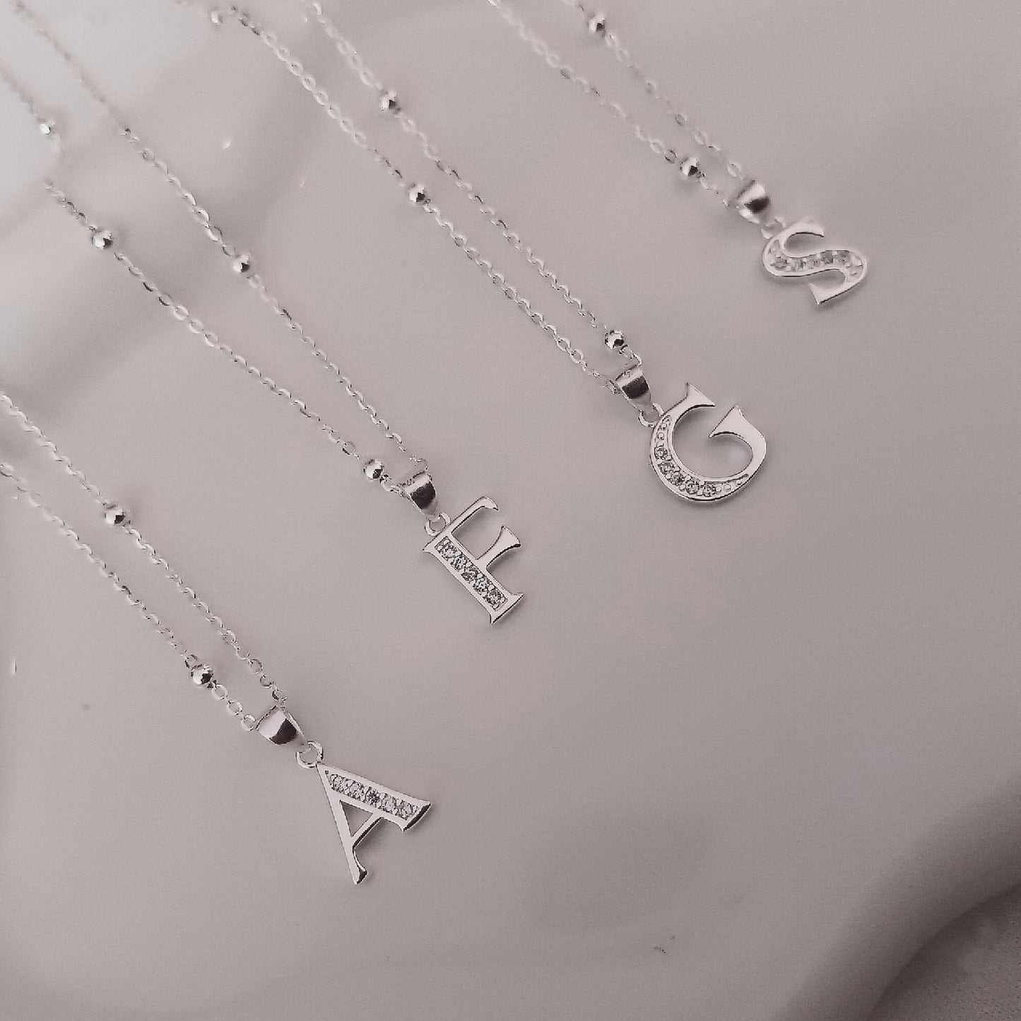 Collar Iniciales Shine ( A - Z )