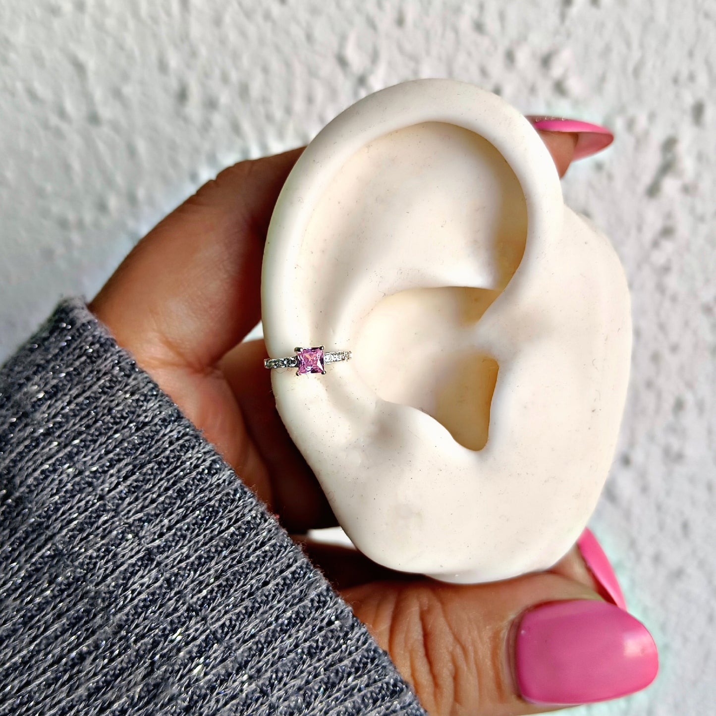 Cuff Rose Geometrico