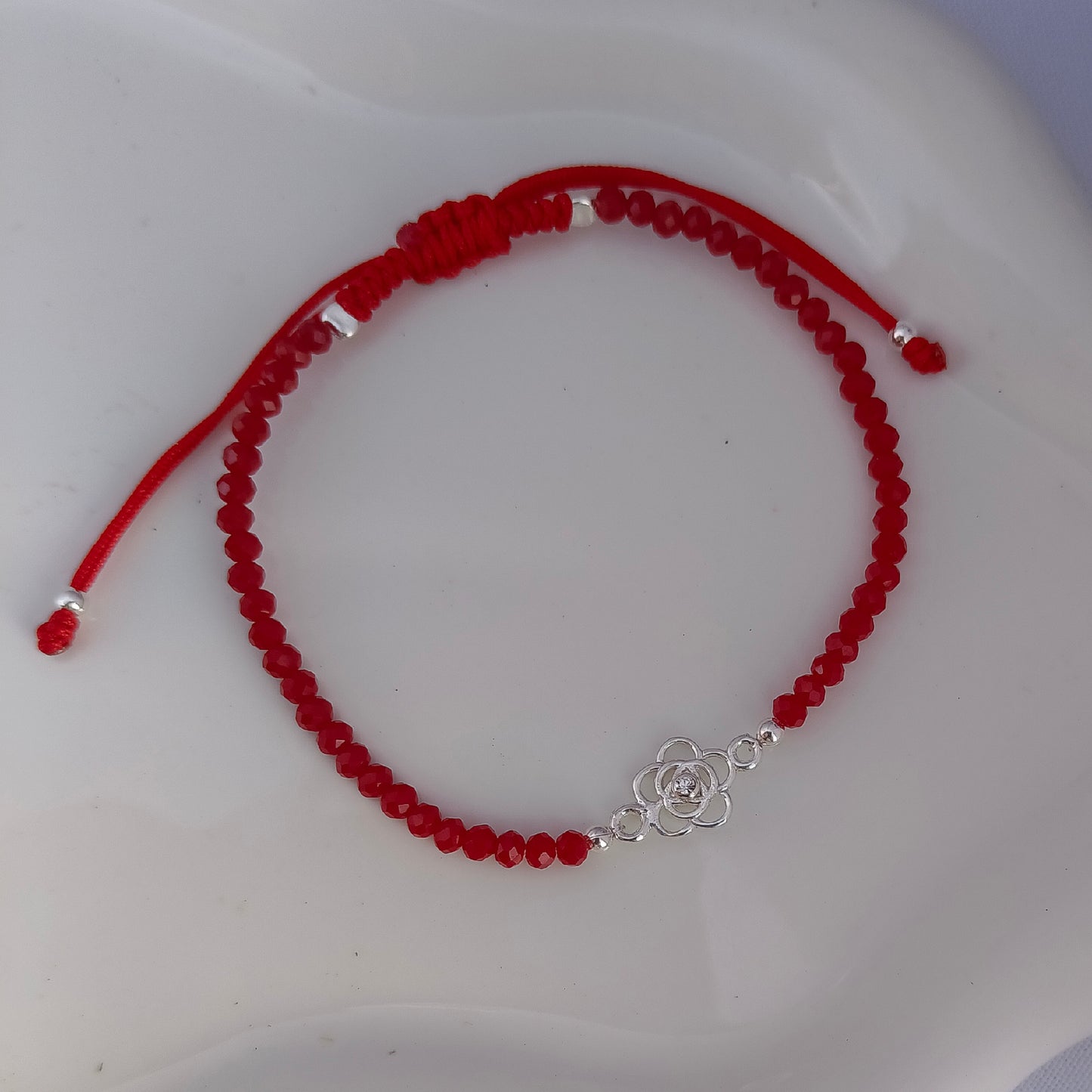 Pulsera Macramé Flower