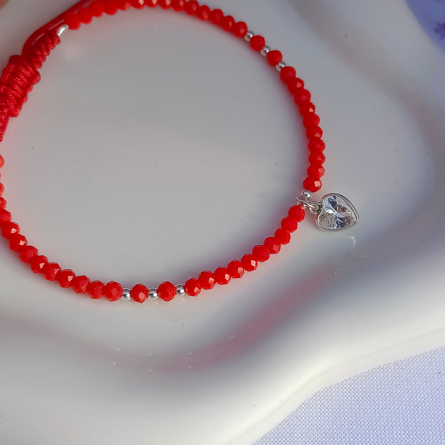 Pulsera Macramé Corazón