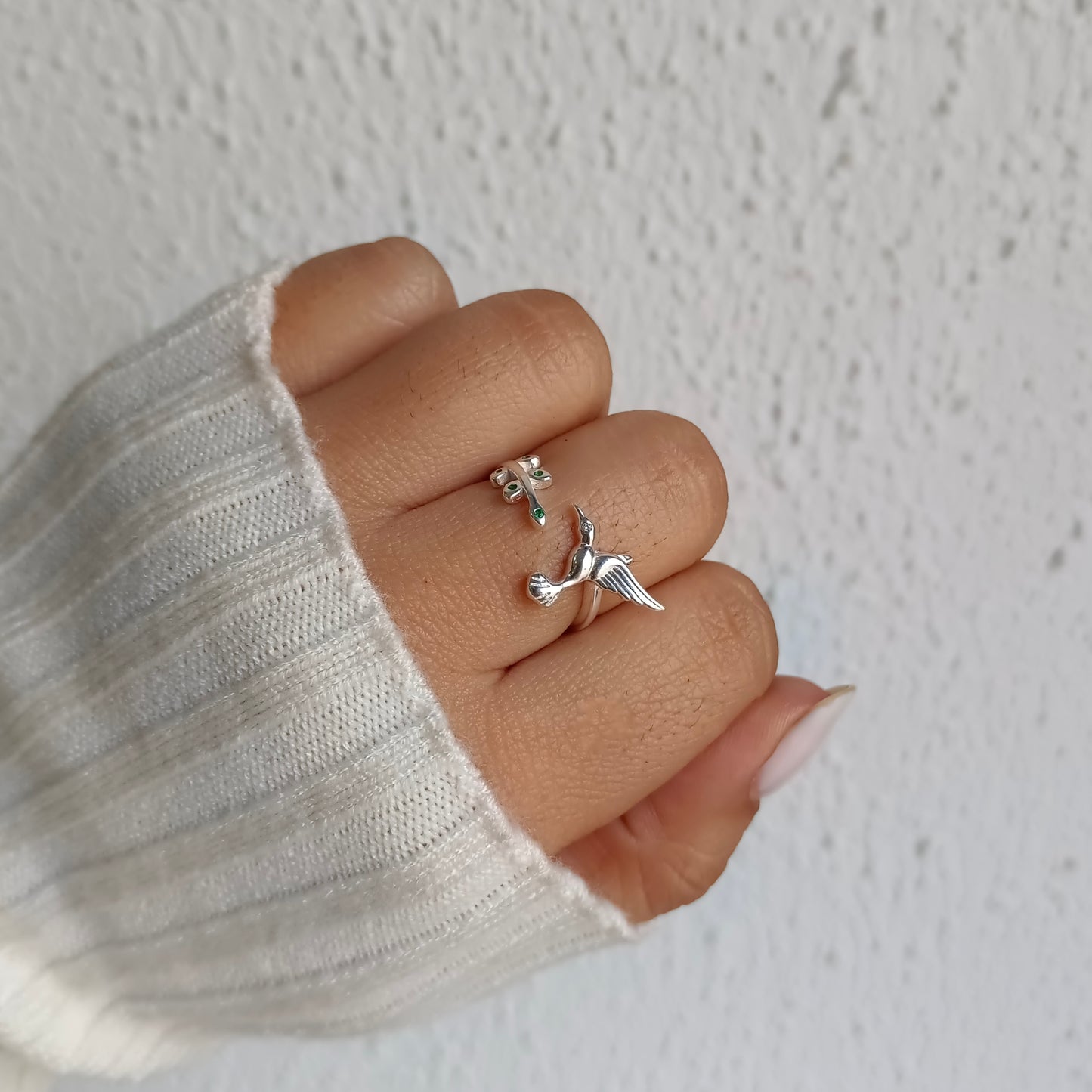 Anillo Colibrí Magic - Plata 925