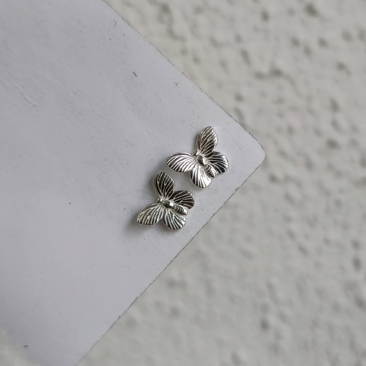 Aros Mariposa - Plata 925