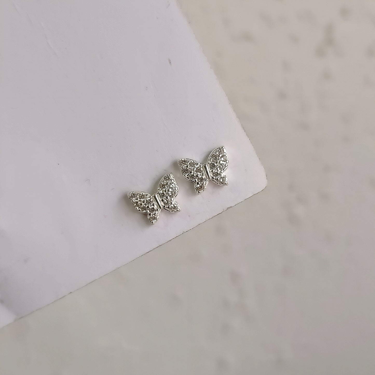 Aros mariposa circones - Plata 925