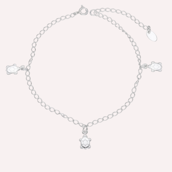 Pulsera Tortuga Plata 925