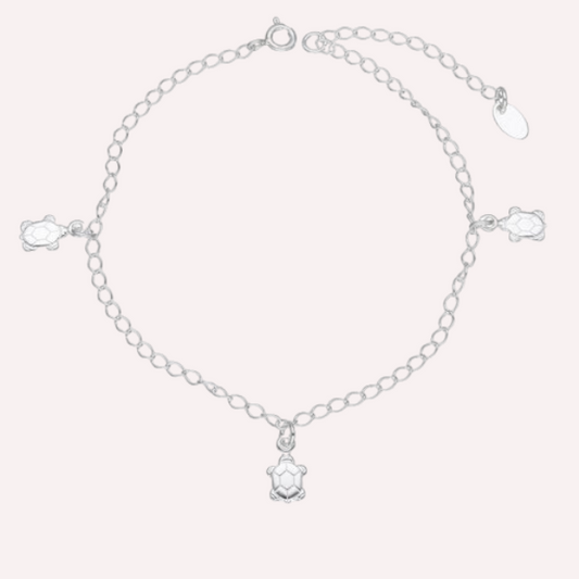 Pulsera Tortuga Plata 925