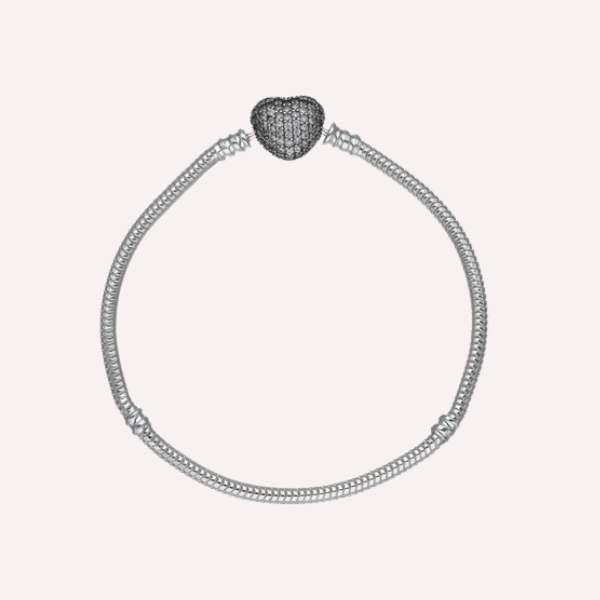 Pulsera para charms tipo Pandora 16cm- Plata 925