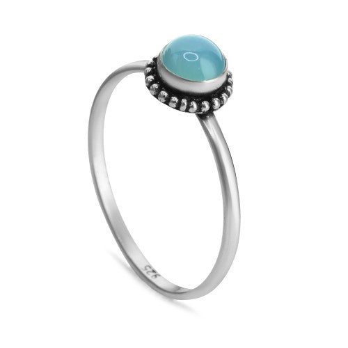 Anillo Calcedonia - Plata 925