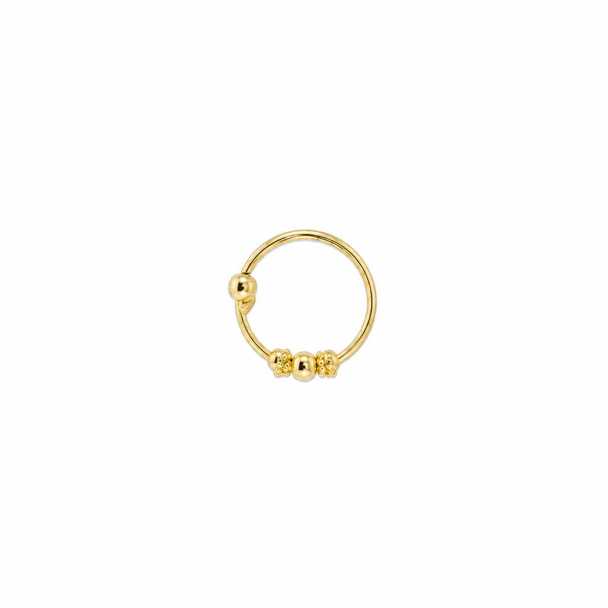 Piercing Bali Baño Oro 18k