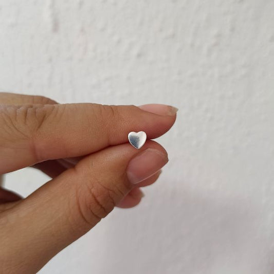 Piercing Corazón Tope Plano