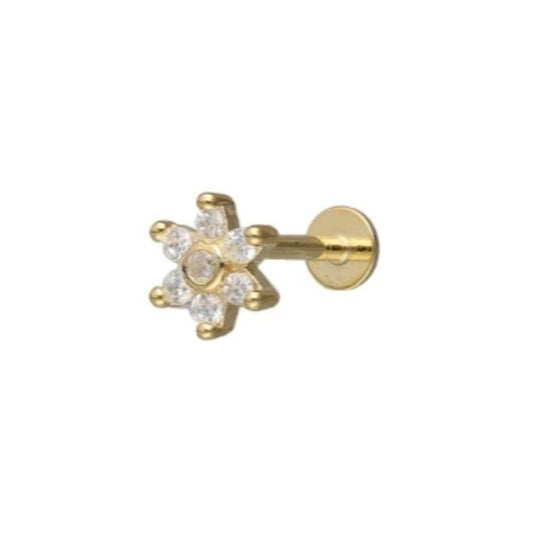 Piercing Flower Gold