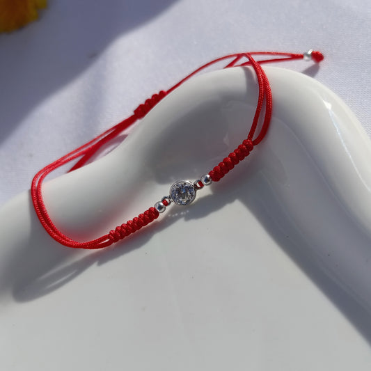 Pulsera Roja Punto de Luz