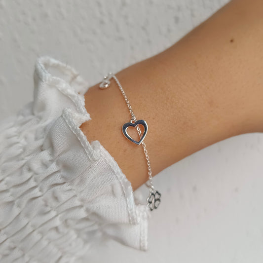 Pulsera Energía Infinita Plata 925