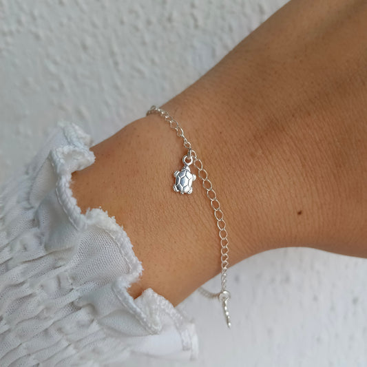 Pulsera Tortuga Plata 925