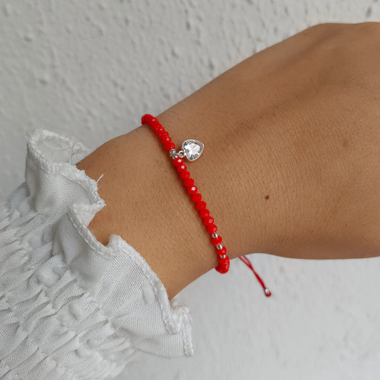 Pulsera Macramé Corazón