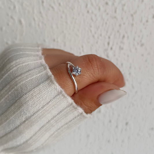 Anillo Destello - Plata 925