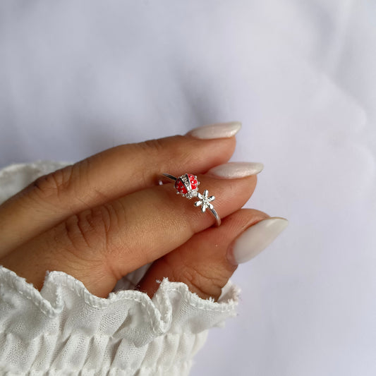 Anillo Chinita Antiestrés - Plata 925