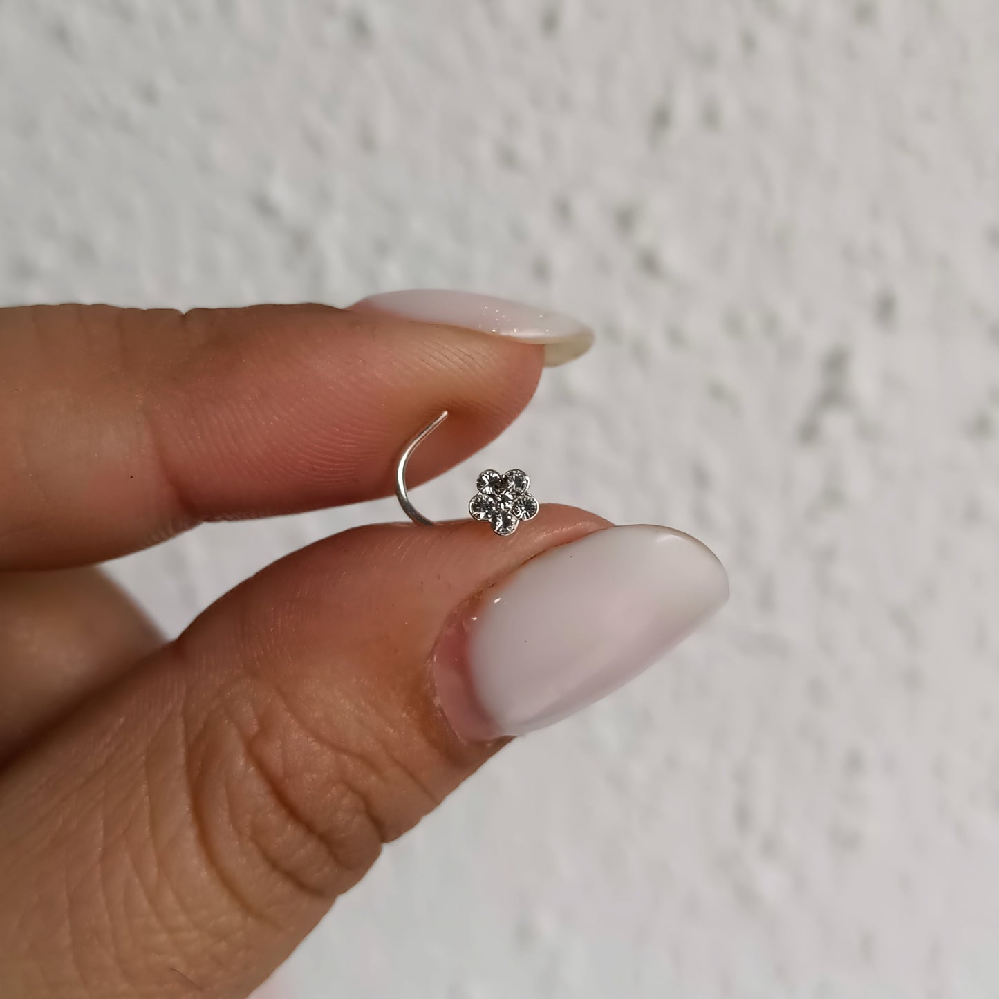 Piercing Flor Bright - Plata 925