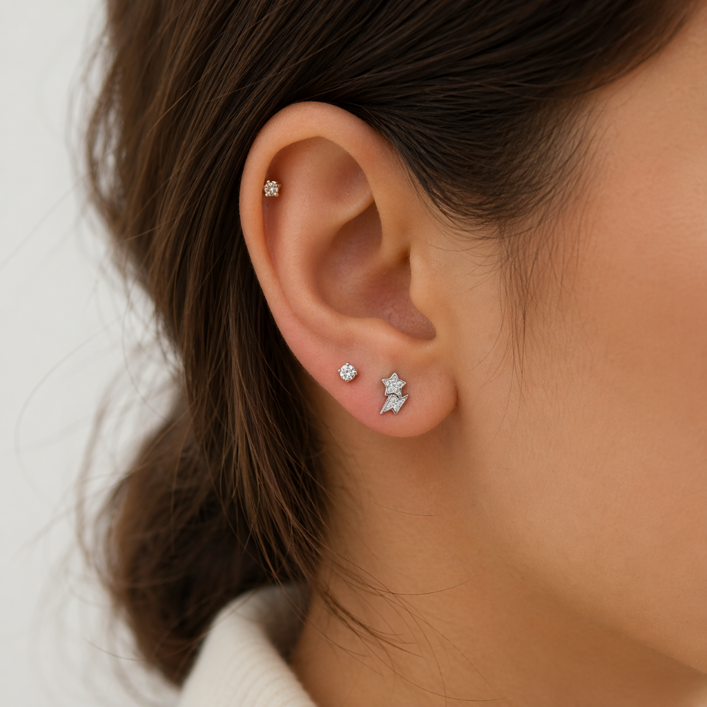 Piercing Mini Galaxia - Plata 925