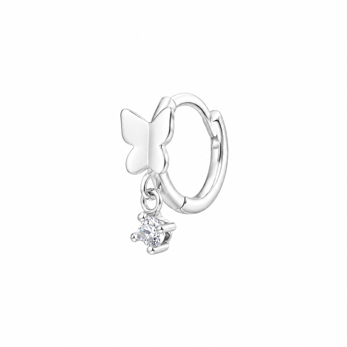 Argolla Huggie Mariposa