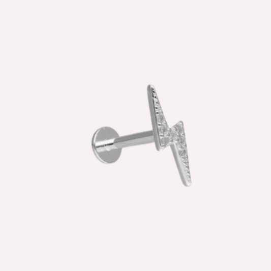 Piercing Rayo - Plata 925