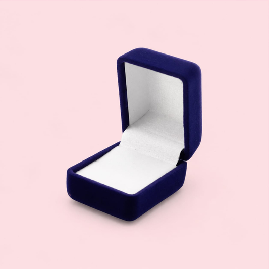 Cofre Regalo Azul para Anillos