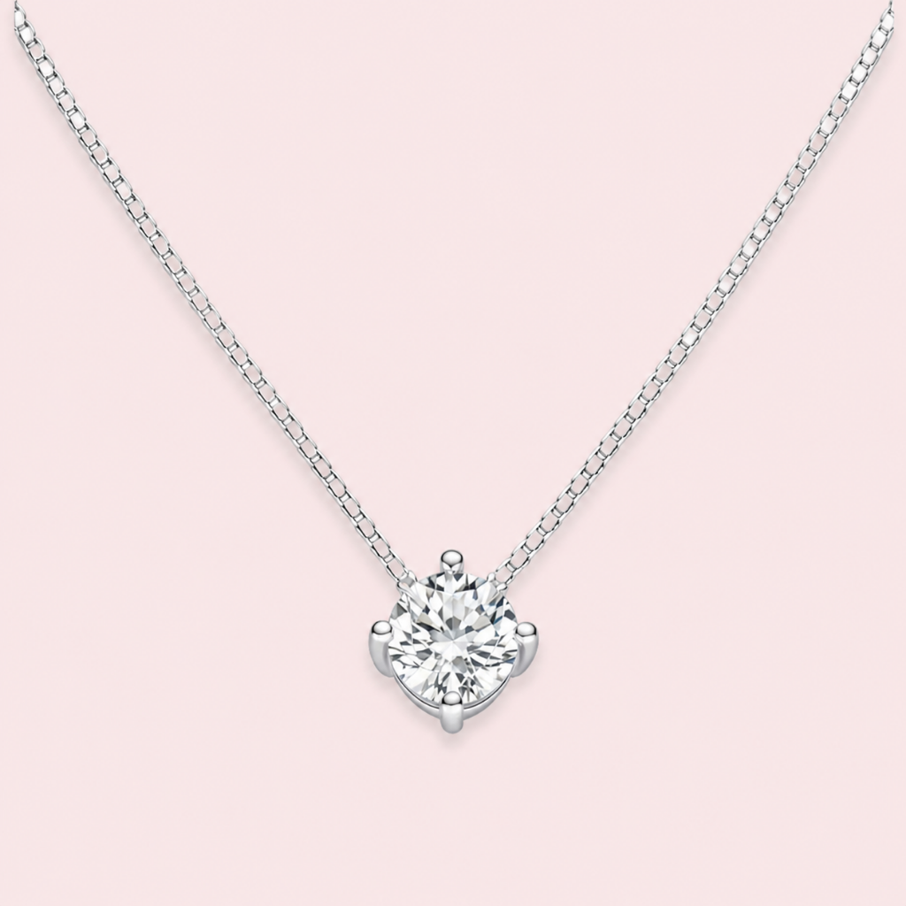 Collar Punto de Luz 5mm - Plata 925