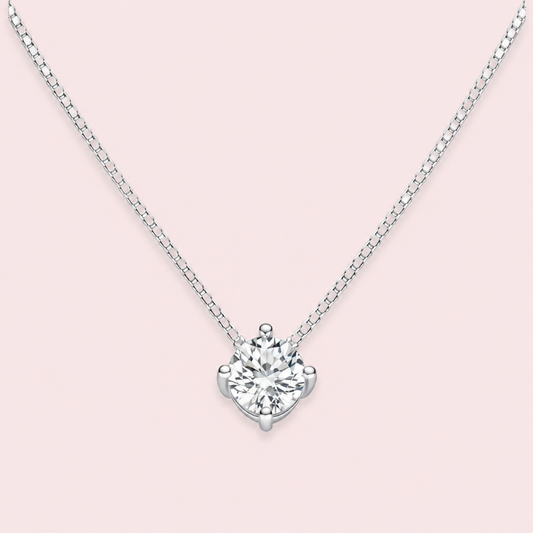 Collar Punto de Luz 5mm - Plata 925
