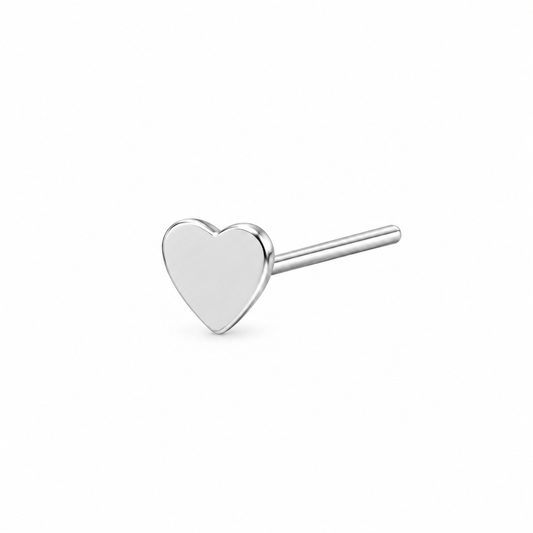 Piercing Corazón Nostril